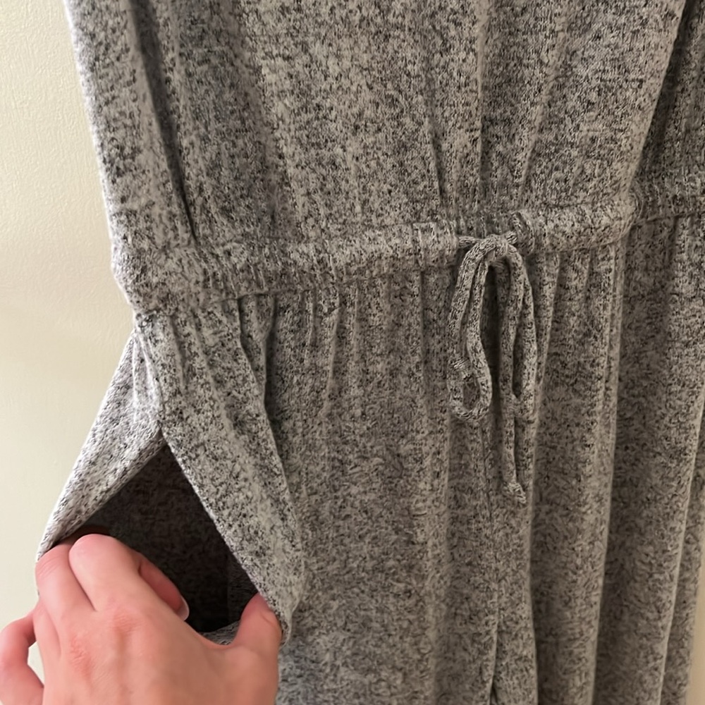 Gray jumpsuit